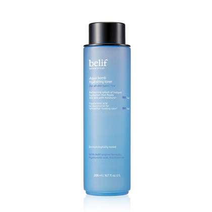 belif Tonique Hydratant Niacinamide 150ml vue avant avec étiquette
