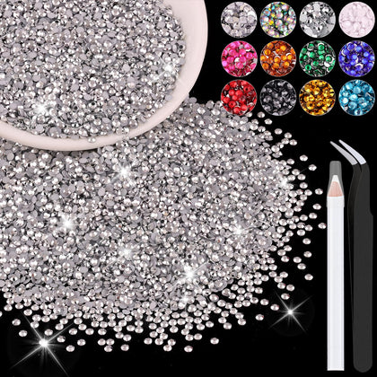 BELLEBOOST 5000 strass résine 3mm argent dans un emballage