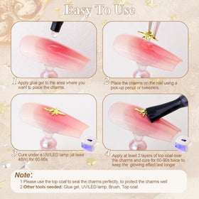 BELLEBOOST Charms à Ongles, packaging du produit