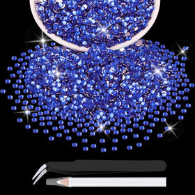 BELLEBOOST Strass en résine bleu royal 3mm dans l'emballage