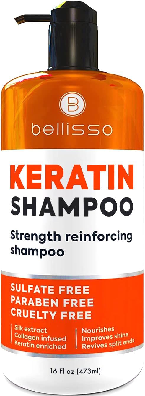 BELLISSO Shampoo Enrichi en Kératine 608g vue avant