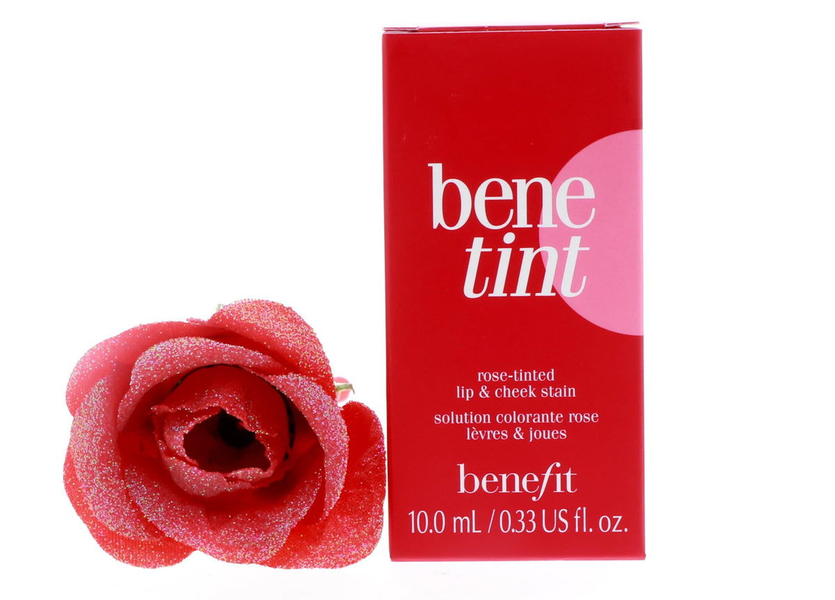 Benefit Benetint teinture rose 9 ml packaging et instructions