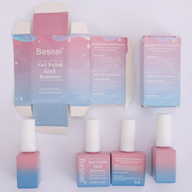 BESNEL Gel Remover Vernis à Ongles 0.5 Fl Oz flacon