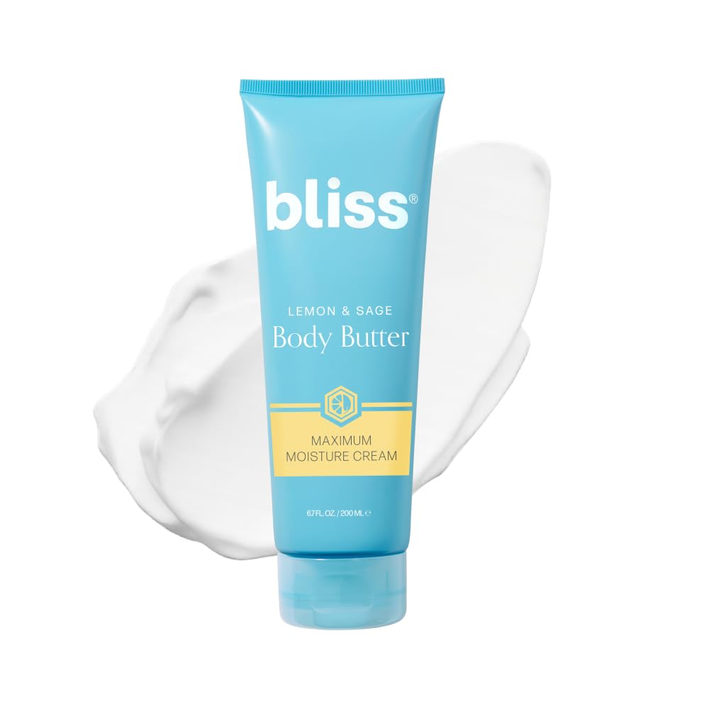 Beurre corporel Bliss Citron et Sauge 200 ml vue avant