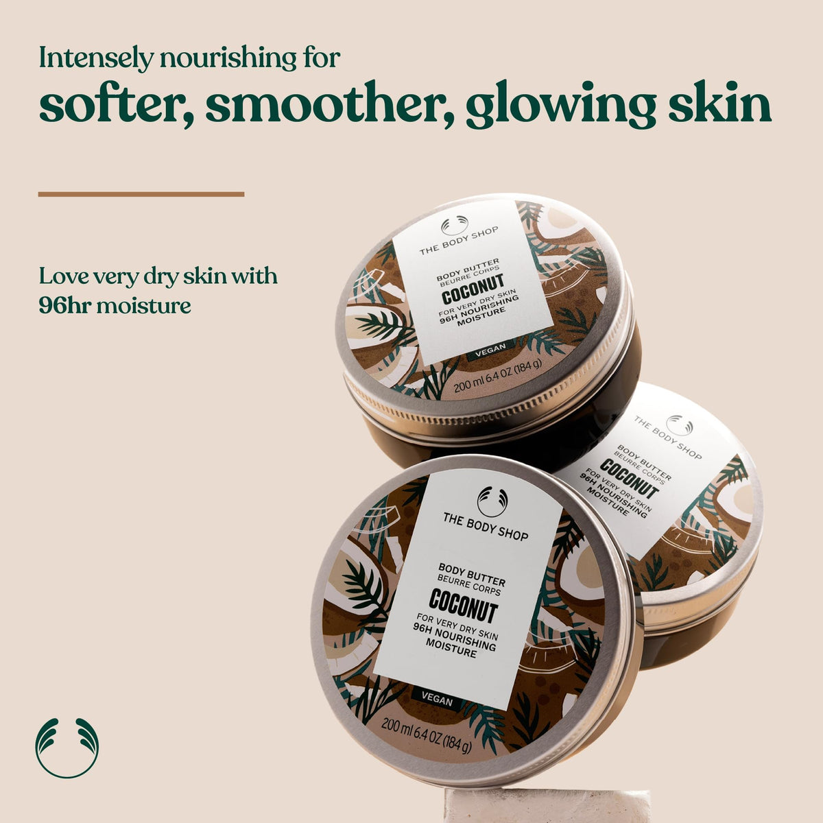 Beurre Corporel Coco The Body Shop 240g texture crémeuse