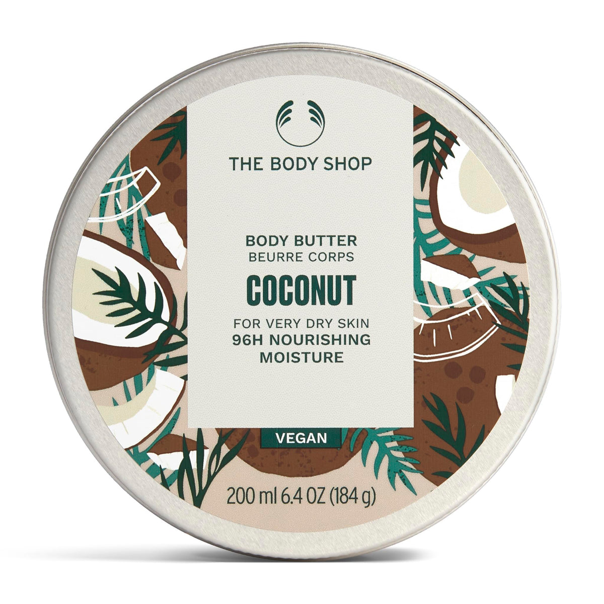 Beurre Corporel Coco The Body Shop 240g vue de face
