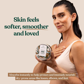 Beurre Corporel Coco The Body Shop application sur la peau