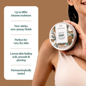 Beurre Corporel Coco The Body Shop pot en plastique recyclé