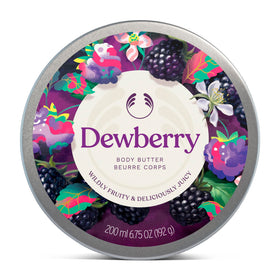 Beurre corporel Dewberry The Body Shop 249g vue de face