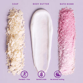 Beurre corporel du coffret BODY & EARTH avec orchidée