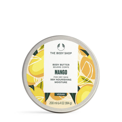 Beurre Corporel Mangue The Body Shop, pot de 222g, vue de face