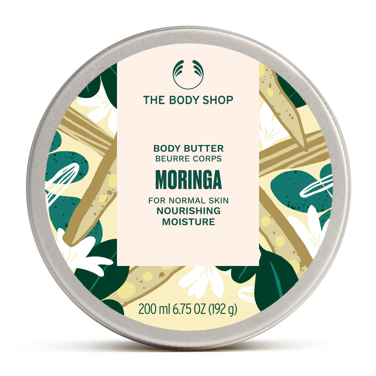 Beurre Corporel Moringa de The Body Shop 240g vue de face