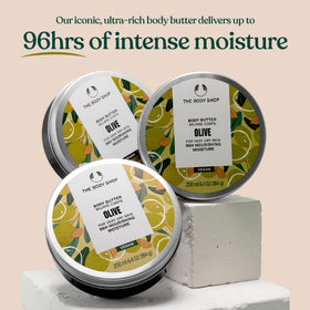 Beurre Corporel Olive The Body Shop texture crémeuse