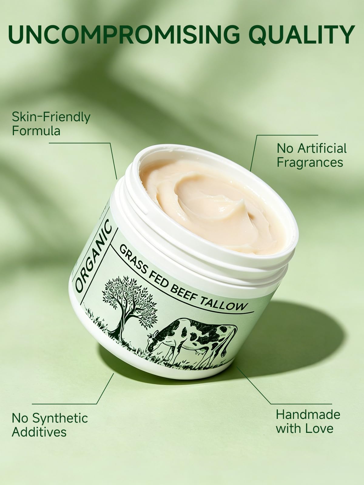 Beurre de boeuf mkzea 200g utilisation sur les mains