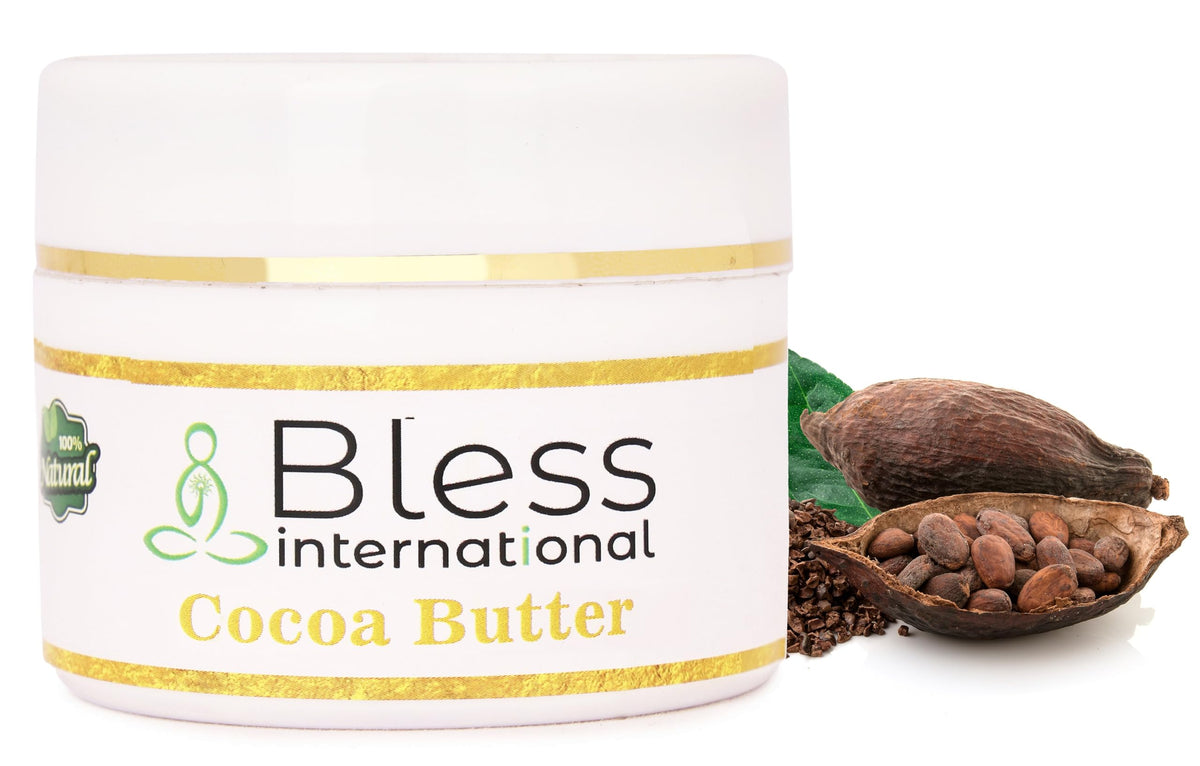 Beurre de cacao brut Bless International 280g texture onctueuse