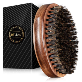 BFWood Brosse à Barbe en Poils de Sanglier, vue de face
