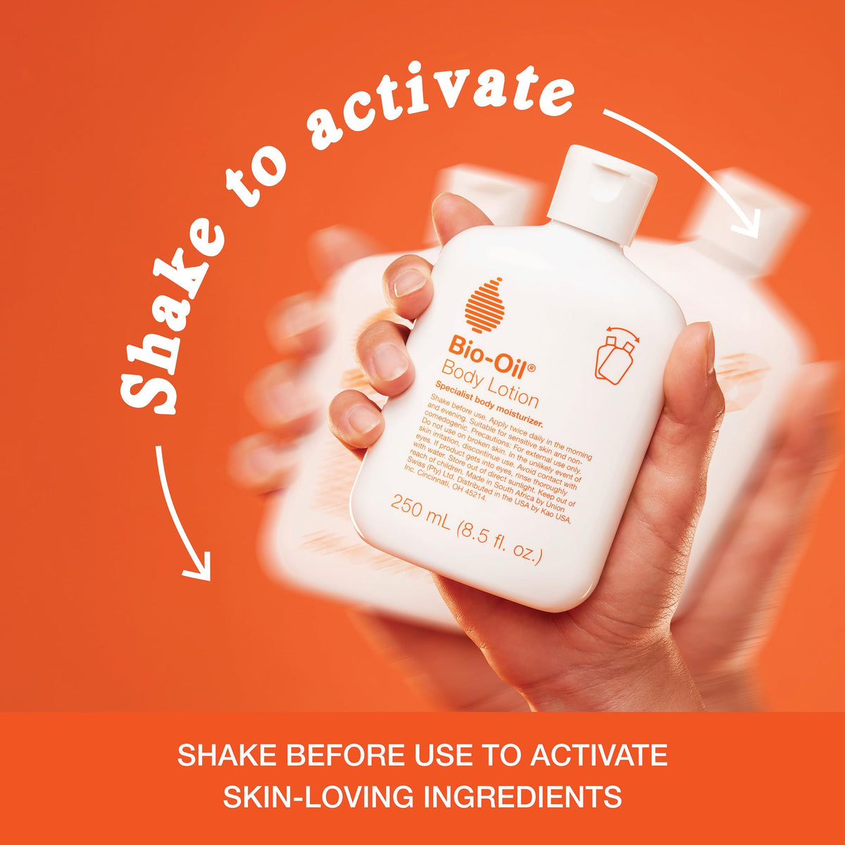 Bio-Oil Lotion Hydratante Corps 200g vue de côté