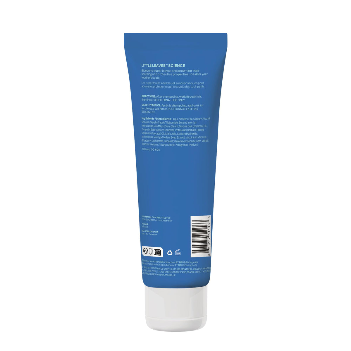 BIO SPECTRA ATTITUDE Après-shampooing Enfant 259g emballage recyclable