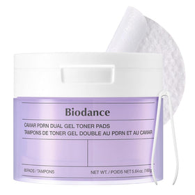 BIODANCE Caviar PDRN Gel Toner Pads vue de face avec emballage