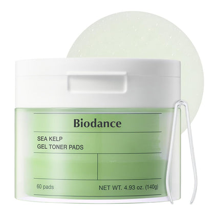 BIODANCE Gel Toner Pads vue de face dans leur emballage