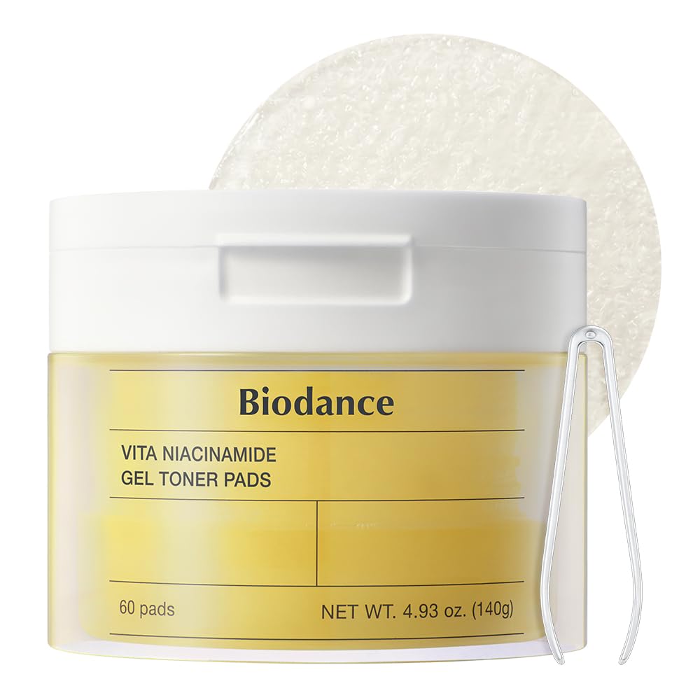 BIODANCE Gel Tonique Niacinamide Pads 60 unités vue de face