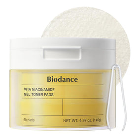 BIODANCE Gel Tonique Niacinamide Pads 60 unités vue de face