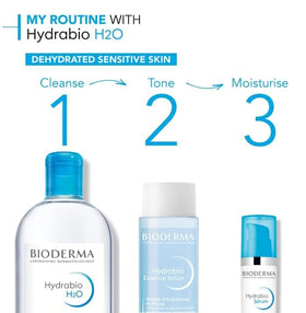 Bioderma Hydrabio H2O 500ml en usage quotidien