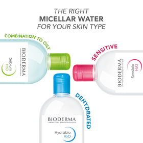 Bioderma Hydrabio H2O avec accessoires de beauté