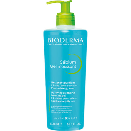 Bioderma Sébium Gel Moussant 500ml vue avant