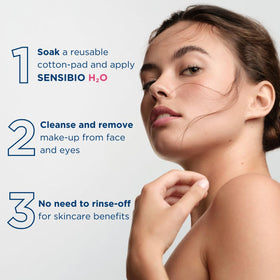 Bioderma Sensibio H2O Édition Limitée bouteille avec design Victoria Beckham