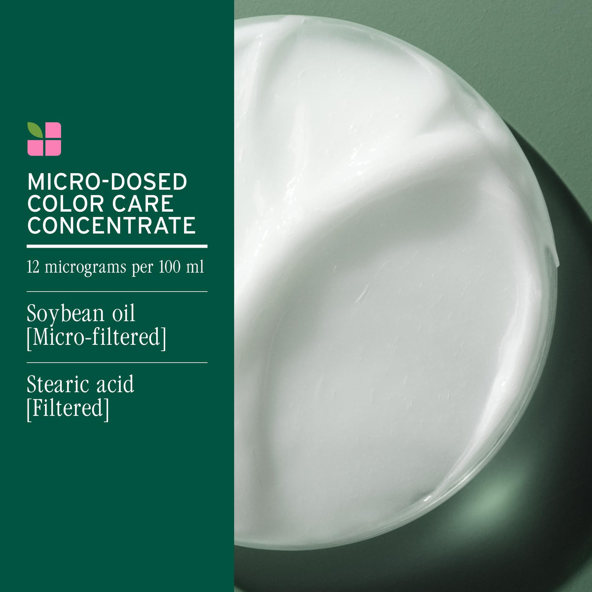 Biolage Color Last Conditioner appliqué sur des cheveux