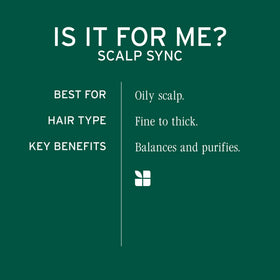 Biolage Shampoo Clarifiant Scalp Sync 33,8 fl oz près d'autres produits de soin capillaire