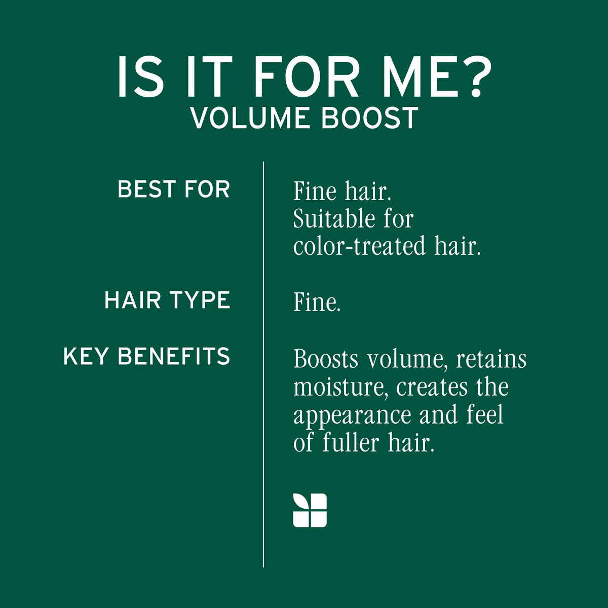 Biolage Volume Conditioner 1000 ml avec des ingrédients naturels