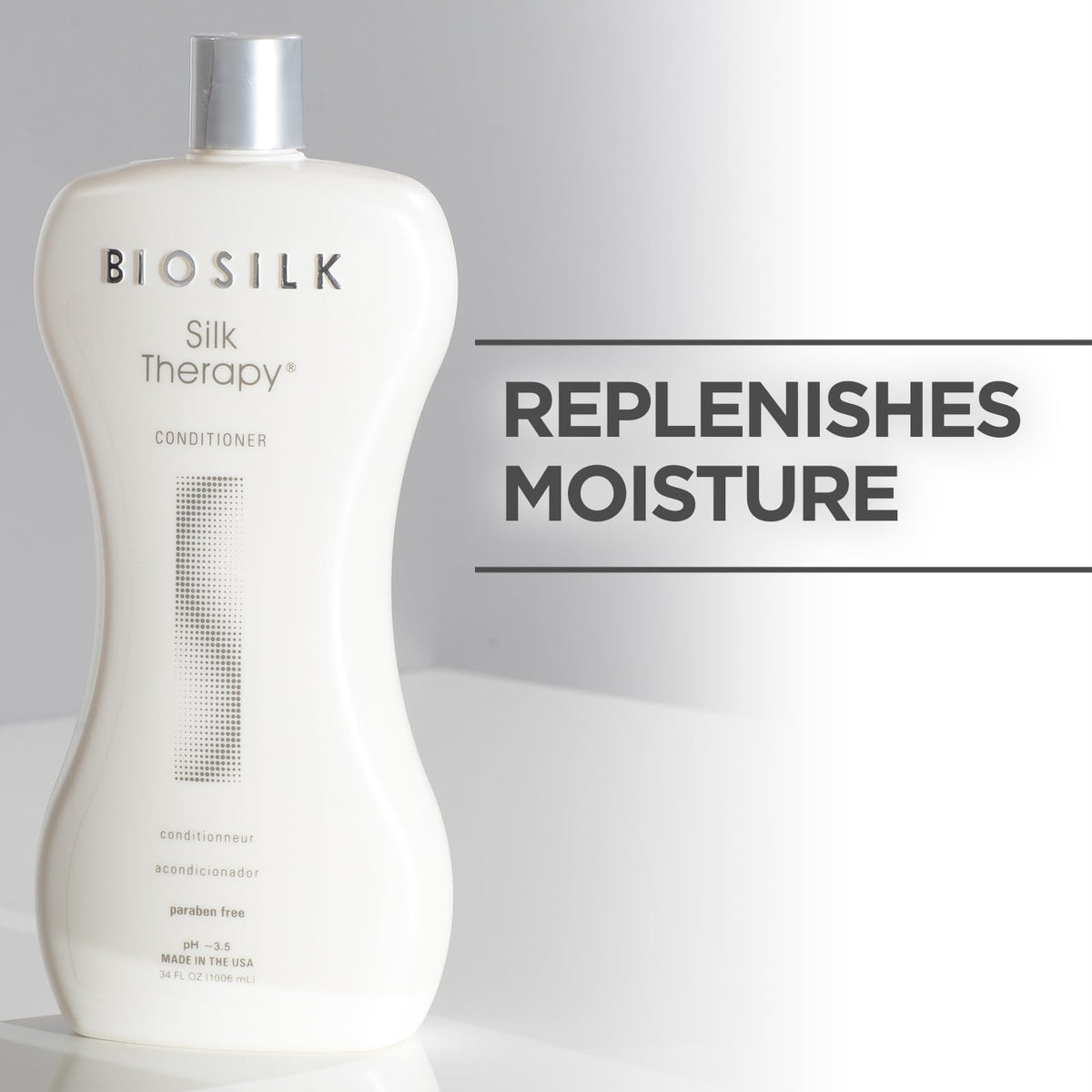 BioSilk Après-Shampoing Thérapie Soie 34 Oz avec pompes