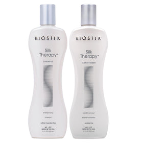 BioSilk Duo Set Shampoo et Après-Shampooing 12 Oz vue de face