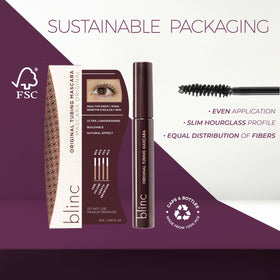 blinc Mascara Tubing Original, application sur cils