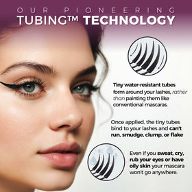 blinc Mascara Tubing Original, avant et après application