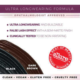 blinc Mascara Tubing UltraVolume packaging avec description