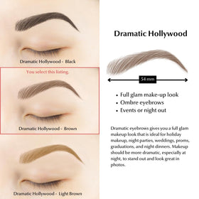 Bliss and Beyond USA Microblading & Shading Tattoo Brown with close-up detail