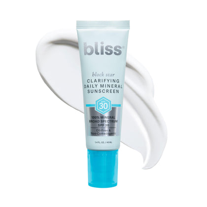 Bliss Block Star Crème Solaire Minérale SPF 30 40 ml vue avant