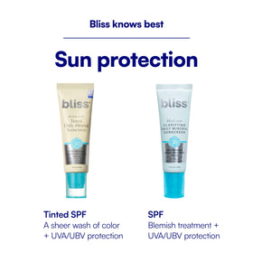 Bliss Block Star Crème Solaire Minérale SPF 30 vue arrière