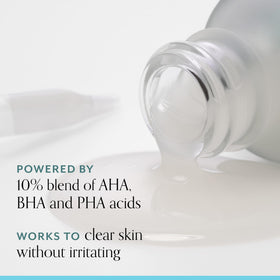 Bliss Clear Genius Clarifying Peel 30 ml avec bouchon ouvert