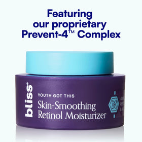 Bliss Crème Hydratante Anti-âge au Rétinol en contexte de soins
