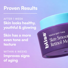 Bliss Crème Hydratante Anti-âge au Rétinol packaging