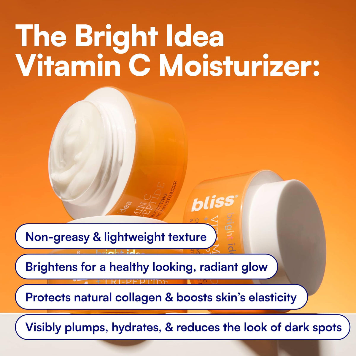 Bliss Crème Hydratante Éclaircissante Vitamin C emballage