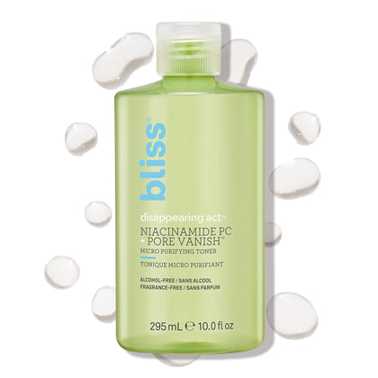 Bliss Tonique Niacinamide Disappearing Act 330g vue avant