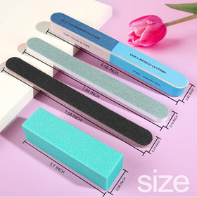 Blocs à polir colorés dans le kit Fandamei