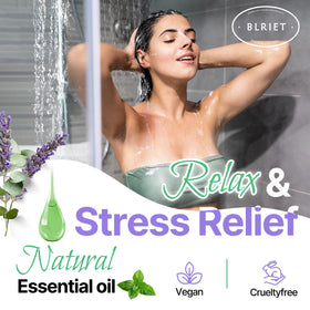 BLRIET Bombes de Douche avec différents parfums en présentation