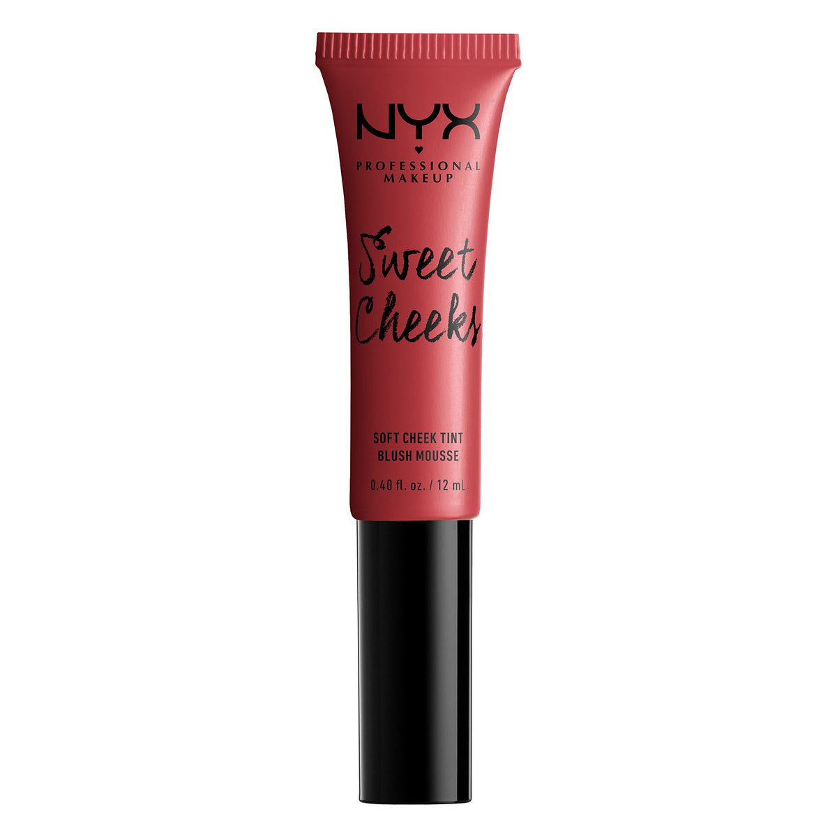 Blush crème NYX Sweet Cheeks Soft Cheek Tint en teinte Coralicious, vue de face