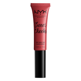 Blush crème NYX Sweet Cheeks Soft Cheek Tint en teinte Coralicious, vue de face